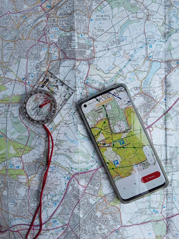 Map and compass
